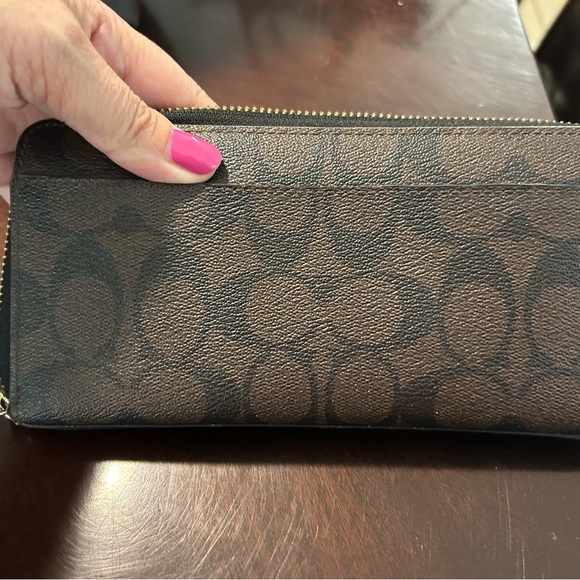 Coach Brown and Black Tote Bag - Picture 4 of 9